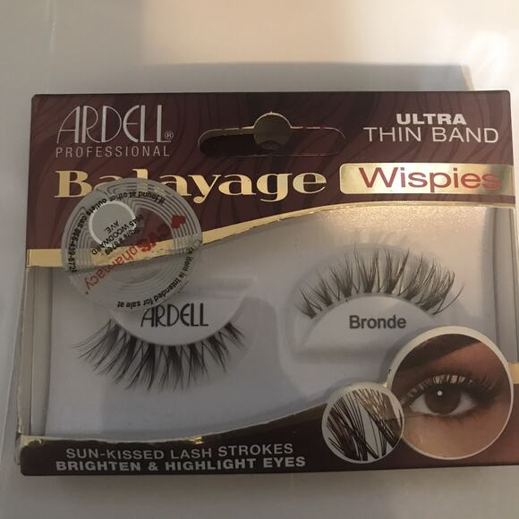 ARDELL PROFESSIONAL Balayage Wispies Ultra Thin Band Lash Strokes 3 Pack New - Picture 3 of 5